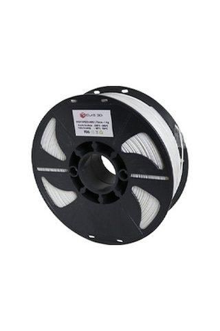 Elas Hyper ABS Filament Beyaz 1.75 MM 1Kg