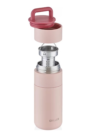 Diller Çelik Termos 350 Ml - Pembestandart Pembe