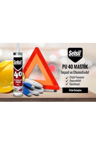 Çelik Silikon Beyaz 280 Ml Selsil