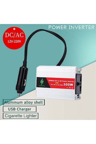 Pazly Taşınabilir Inverter Araç Güç Çeviricisi 12v Dc E23052-2