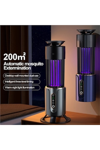 Jialan Şarj Edilebilir Sivrisinek Katili Lamba Böcek Sinek