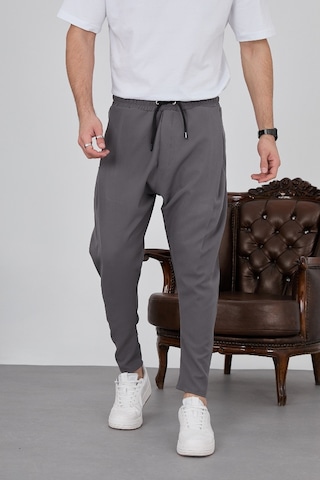 Baykim Sports Wears Unisex Modern Şalvar Pantolon Koyu Gri