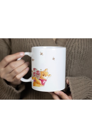 Winnie The Pooh Tasarım Sen Eşsizsin Temalı Kupa Bardak Kendine Sevgi Ve Öz Şefkat Hediye Bardak Beyaz