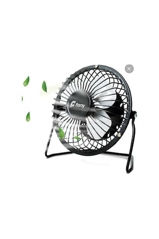 Feny Fn-f86 Metal 360 Mını Masaustu Fan