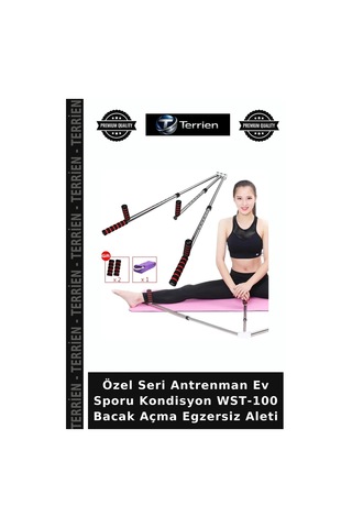 Özel Seri Antrenman Ev Sporu Kondisyon Wst-100 Bacak Açma Egzersiz Aleti