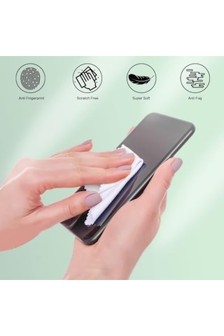 5&apos Li Mikrofiber Gözlük Temizleme Bezi Çiziksiz Lens Temizleme Bezi Gözlük, Kamera, Telefon, Tablet Ve Ekran Temizlik Bezi Tüy Bırakmaz, Yıkanabilir, Yeniden Kullanılabilir