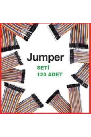 30 Cm 120 Li Dişi-dişi, Erkek-erkek, Erkek-dişi Jumper Kablo Seti