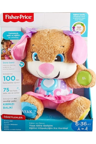 Fisher Price Eğitci Köpekçiğin Kız Kardeşi Türkçe