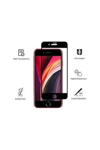 Apple Uyumlu iPhone Se 2020 Zore Dias Cam Ekran Koruyucu
