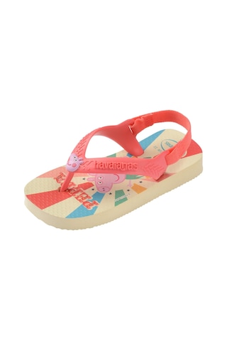 Havaianas Baby Peppa Pıg Bebek Parmak Arası Sandalet 4145980-14256 Mercan