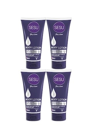 Sesu Hindistan Cevizi Yağlı Vücut Losyonu 4 x 175 ML