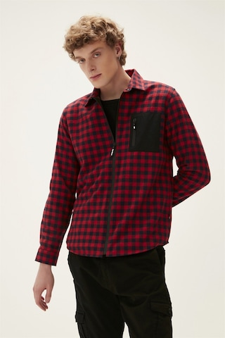 Bad Bear Liam Shirt Erkek Gömlek-25075 Kırmızı