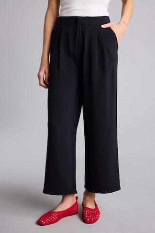 Defacto Wıde Leg Fermuarlı Normal Bel Düz Paça Tencel Pantolon H1929ax26smbk81 Siyah-bk81