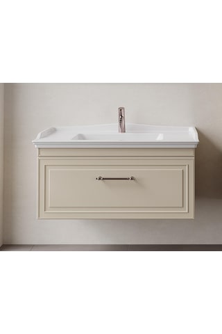 Denko Era 100 Cm Bej Banyo Dolabı Takımı Bej