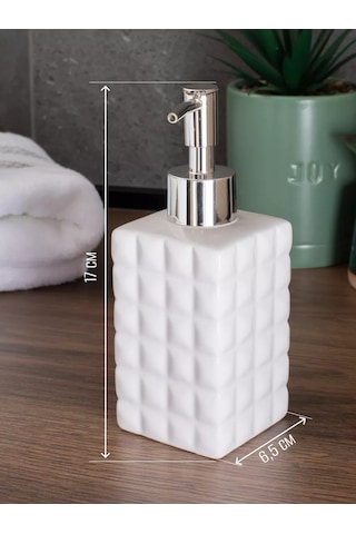 Familitto Banyo Ve Mutfak İçin Sıvı Sabun Dispanseri 105695584 Beyaz