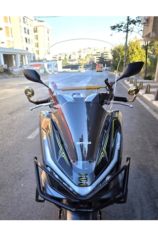 Motocam Honda Pcx Ön Cam 2025-2026 Model 66cm Şeffaf Renkli 4mm
