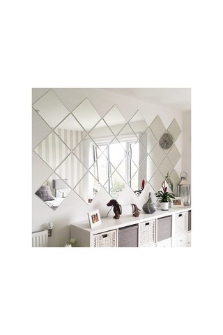 Enc Home 30x30 Kare Ayna Beyaz