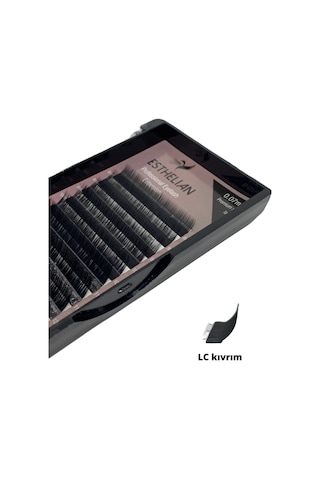 Esthelian İpek Kirpik LC Kıvrım 0.07 MM Mix Boy