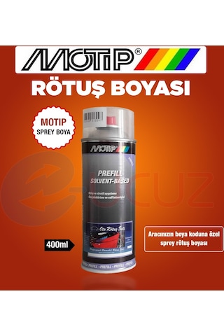Aracınızın Boya Koduna Özel Motip Rötuş Sprey Boya Seti