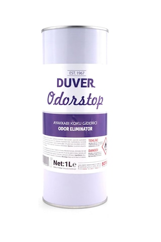 Duver Odorstop 1 Litre Ayakkabı Koku Gri