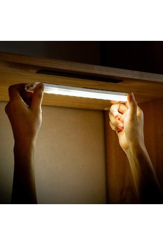 Fortunelane Led Hareketli Algılayıcı Lambası Usb Şarjlı 350mah Beyaz 7 Led Dolap/staircase/gece Lambası X15 Diğer