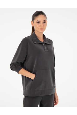 Pierre Cardin Kadın Antrasit Sweatshirt 50290903-vr006 Antrasit