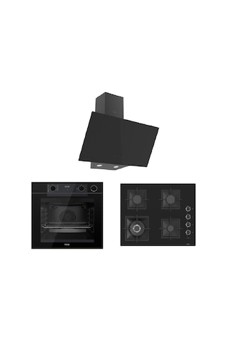 Ferre Fryart Steam Serisi QEP64CS - SC405 - D077 Ankastre Set