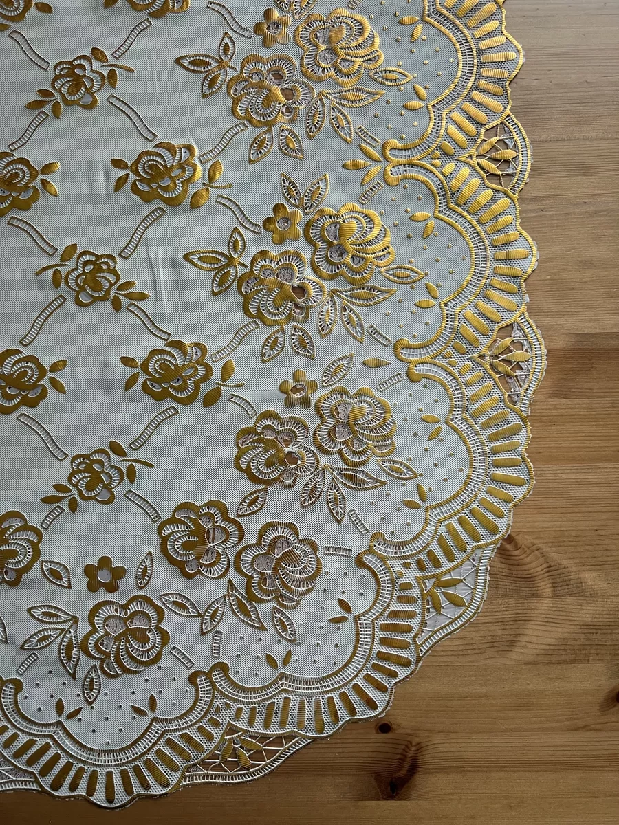 Best Price 34 Dekoratif Masa Örtüsü 208266836 Altın Rengi