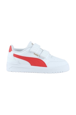 Puma Shuffle Downtown Çocuk Beyaz Spor Ayakkabı 403740-06