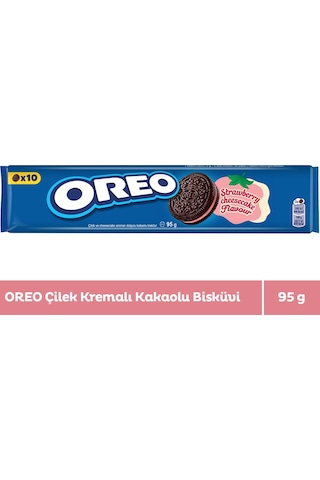Oreo Bisküvi Çilekli 95gr - 6 Paket