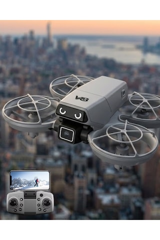 App Kontrollü Kameralı Mini Drone Headless Mod Özellikli Diğer