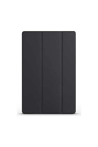 Apple 11 İnç İpad A16 / İpad Air 10.9 İnç/ipad 10.nesil 10.9 Wi-fi Tablet İle Uyumlu Tablet Kılıfı Smart Cover Uyku Modlu Standlı Arkası Sert Şeffaf Kapak Siyah