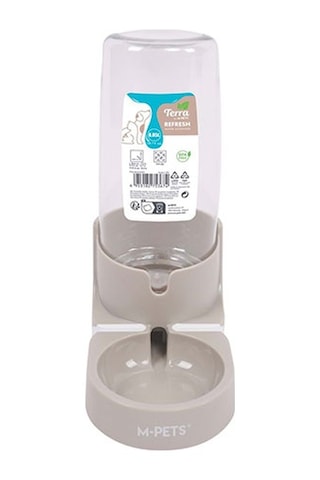 M-pets Refresh Hazneli Kedi Ve Köpek Su Kabı Bej 850 Ml 244-51032.01
