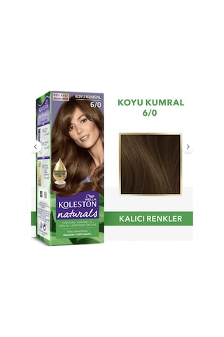 Koleston Naturals 6/0 Koyu Kumral Saç Boyası