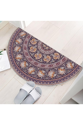 Dekoratif Kapı Önü Paspas, Dış Mekan/ev İçi/banyo/mutfak/yatak Odası/giriş Paspasları Yrmp 005, 30x60 Çok Renkli