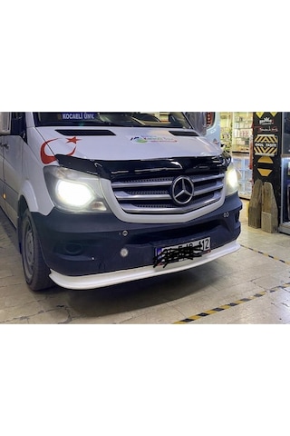Mercedes Sprinter 2015- Fiberglass Beyaz Boyalı Ön Karlık