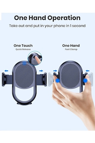 Araç Içi Otomatik Elite Versiyon Telefon Tutucu Cam Ve Torpido