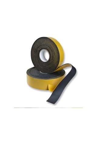 Türkeli Kauçuk Kendinden Yapışkanlı Toz Ve Ses Yalıtım Bandı 7.5 Cm 15 Mt