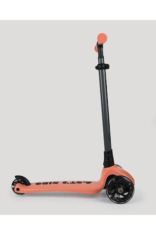 Let's Be Child Let's Ride Two Işıklı Katlanabilir 3 Tekerlekli Scooter Somon