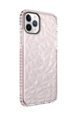 Apple Uyumlu iPhone 11 Pro Kılıf Zore Buzz Köşeleri Airbagli Prizmatik Tasarım