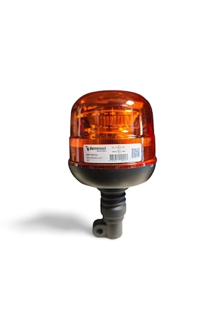 Demmon Dm-900a Led Çakar Lamba 12v 24v Boru Tipi Kelebek Bağlantılı Tepe İkaz Lambası