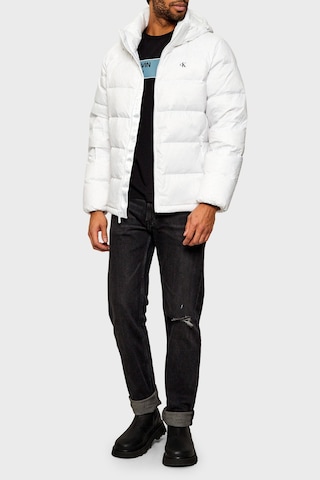 Calvin Klein Erkek Mont Lv04rc518g Yaf Beyaz Beyaz