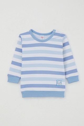 Breeze Erkek Bebek Pijama Takımı Omuzdan Patlı Sevgi Temalı Emoji Armalı 4 Ay-1 Yaş, Karışık Renk Karışık Renk