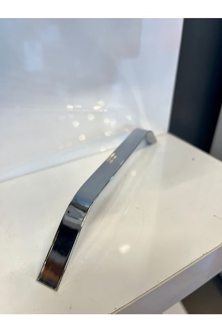 Şahin Metal Kulp 192mm Krom Dolap Kapak Modern Tv Ünite Çekmece Mobilya Komidin Vestiyer Krom