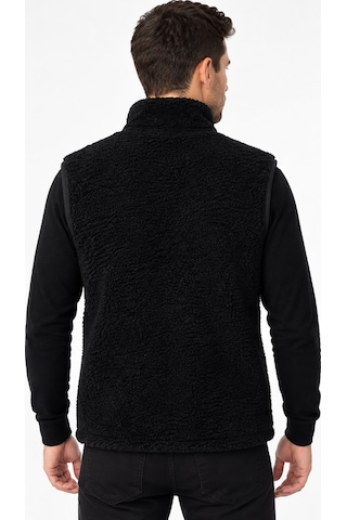 Crozwise Siyah Erkek Outdoor Polar Yelek - 4019-10