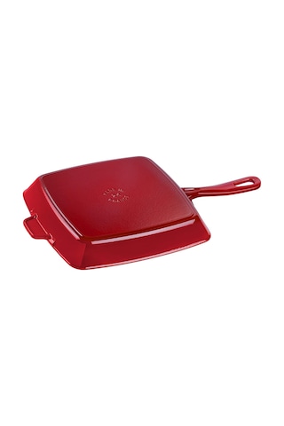 Staub Döküm Amerikan Izgara Tava Kırmızı 26*26 cm