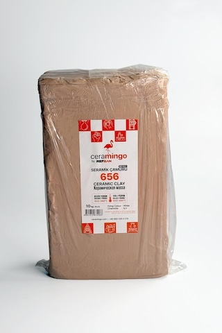 656 Seramik Çamuru Vakumlu 1050 C - 10 Kg