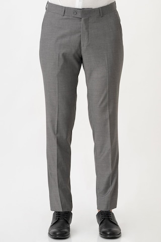 White Stone Caserta P1001 Slim Fit Düz Kumaş Pantolon Gri-gri Gri