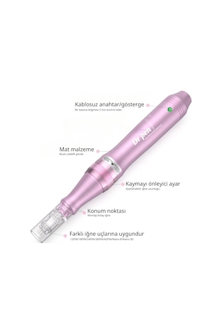 Dr. Pen M7W Kablosuz Dermapen Cihazı Pembe
