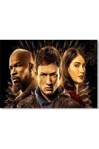 Cakasepetim Robin Hood Jamie Fox Eve Hewson Taron Egerton Ahşap Mdf Tablo